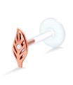 Leaf Shaped labrets Push-in LA-519
